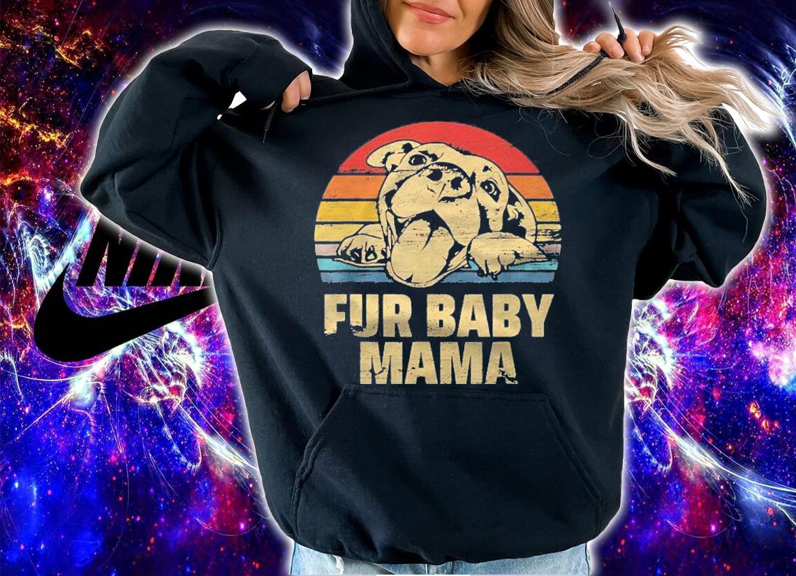 Fur Baby Mama Funny Baby Mama Dog Mom Shirt