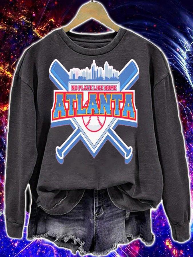 No Place Like Home Atlanta Baseball T-Shirt sweatshirt