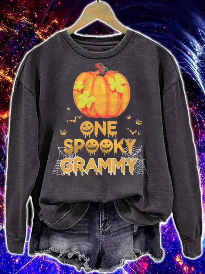 One Spooky Grammy Funny Family Halloween Matching Gifts Shirt sweatshirt