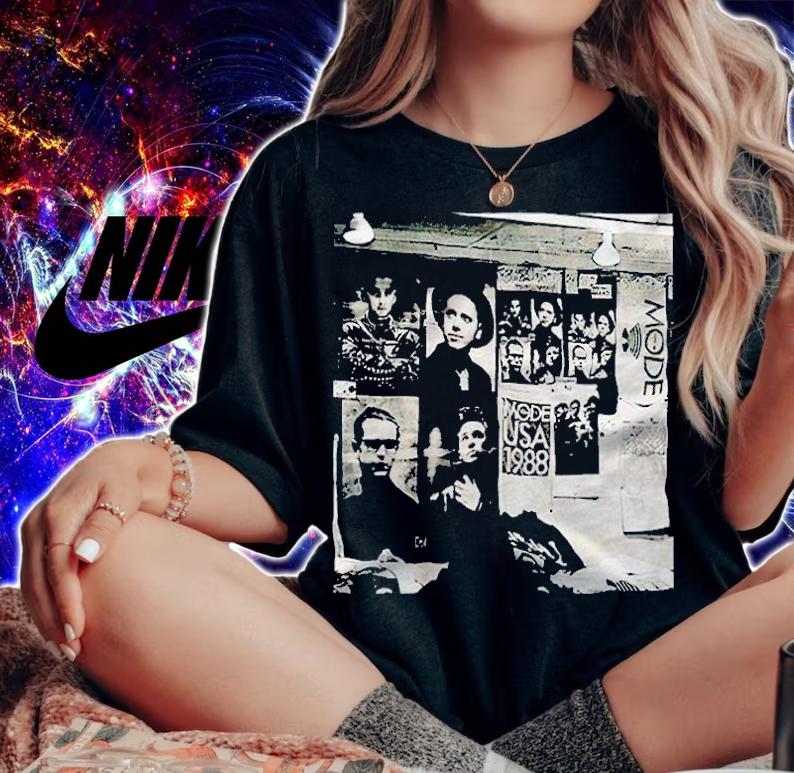Depeche Mode 101 mode Usa 1988 T-shirt woman shirt