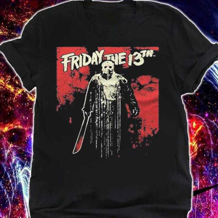 Friday The 13Th Jason Drip Shirt
