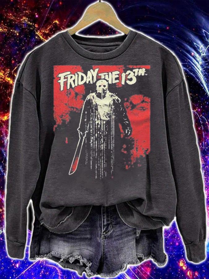 Friday The 13Th Jason Drip Shirt