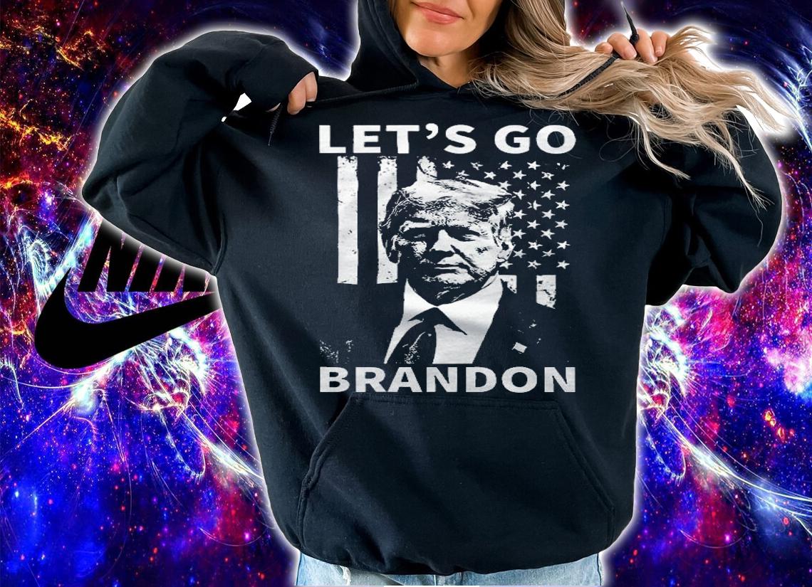 Let's Go Brandon Chant Fjb Anti Biden Pro Trump T-Shirt hoodie