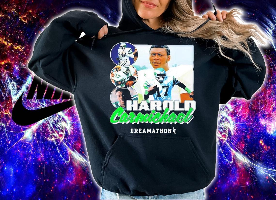 Devonta Smith Wearing Harold Carmichael Shirt hoodie