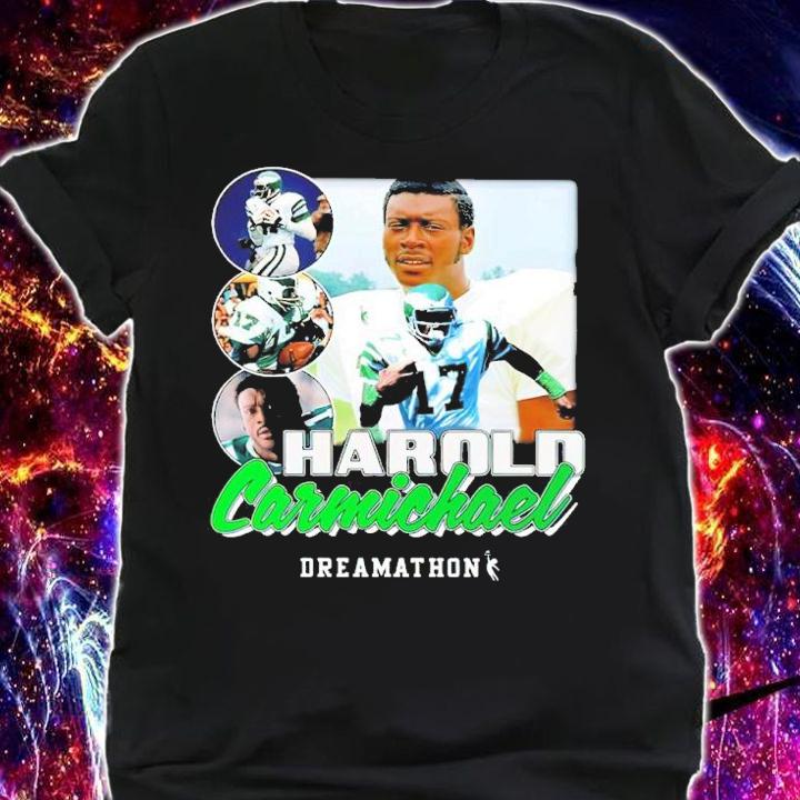 Devonta Smith Wearing Harold Carmichael Shirt shirt