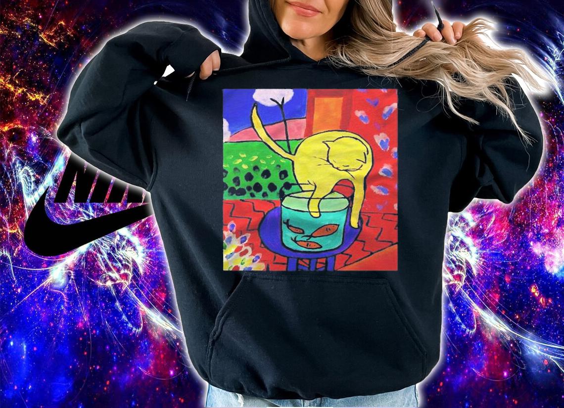 Henri Matisse Cat With Red Fish Premium Shirt hoodie