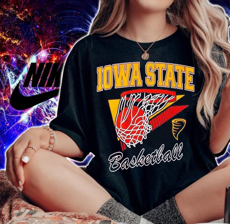 Iowa State Basketball T-Shirt woman shirt