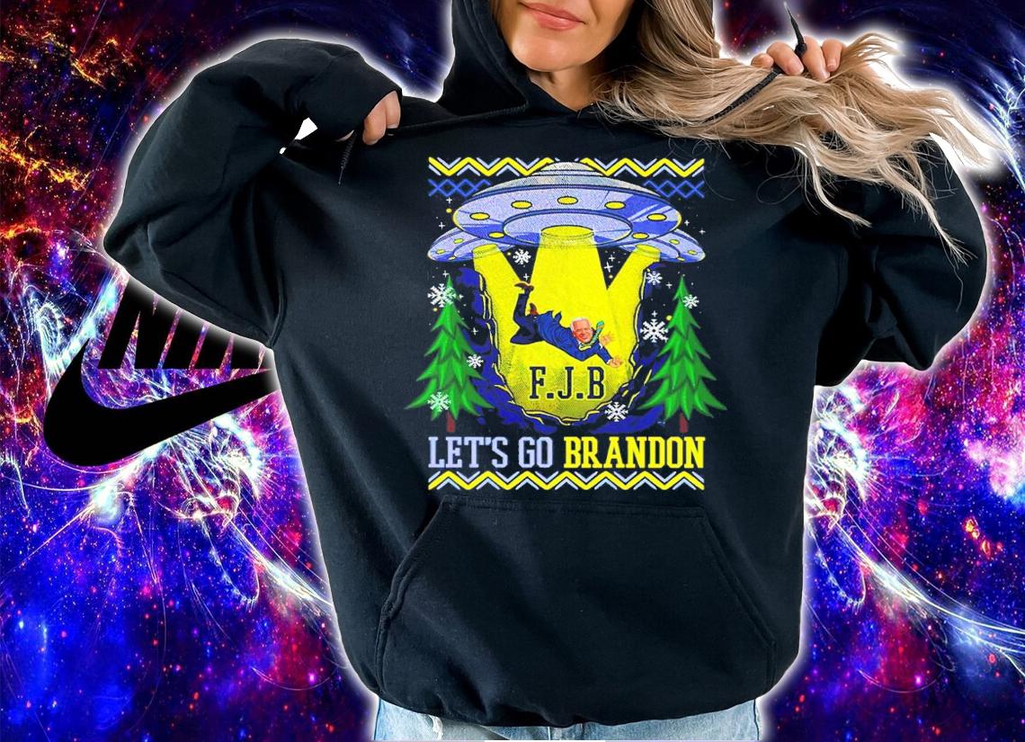 Joe Biden UFO FJB Let's Go Brandon Shirt