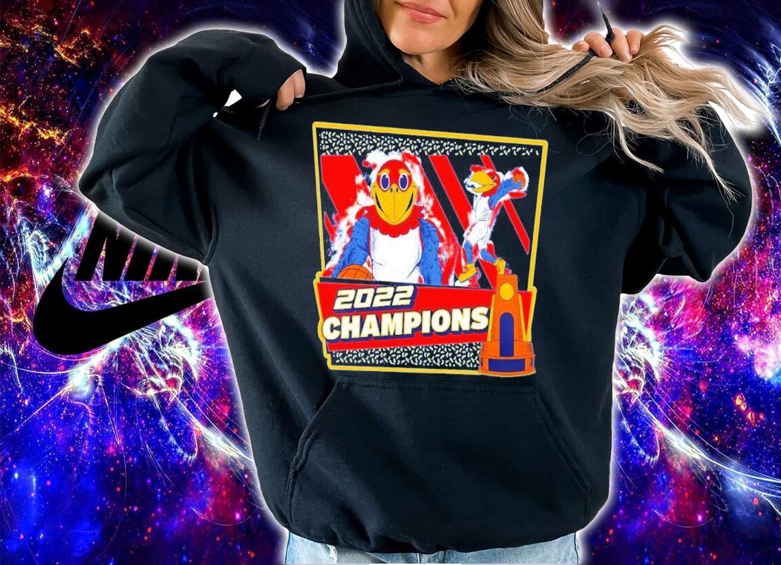 Kansas Jayhawks Basketball 2022 Champions Shirt hoodie