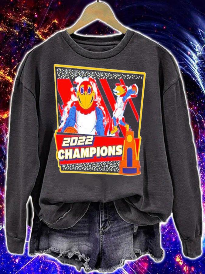 Kansas Jayhawks Basketball 2022 Champions Shirt sweatshirt