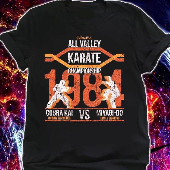 Karate Kid All Valley Championship Red Heather Slim Fit shirt shirt