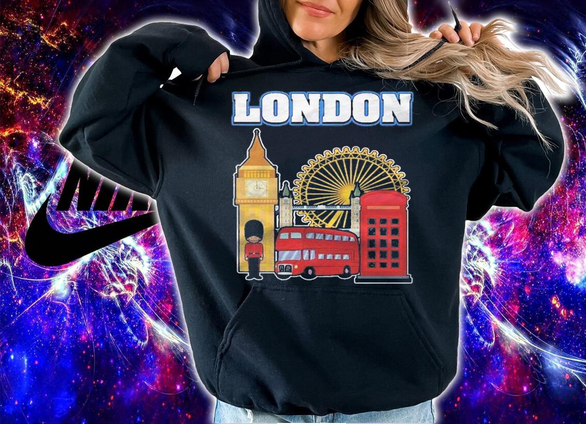 London Hooded For Women Men Shirt