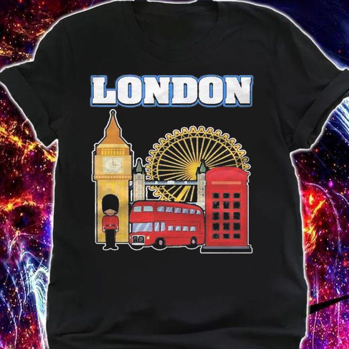 London Hooded For Women Men Shirt