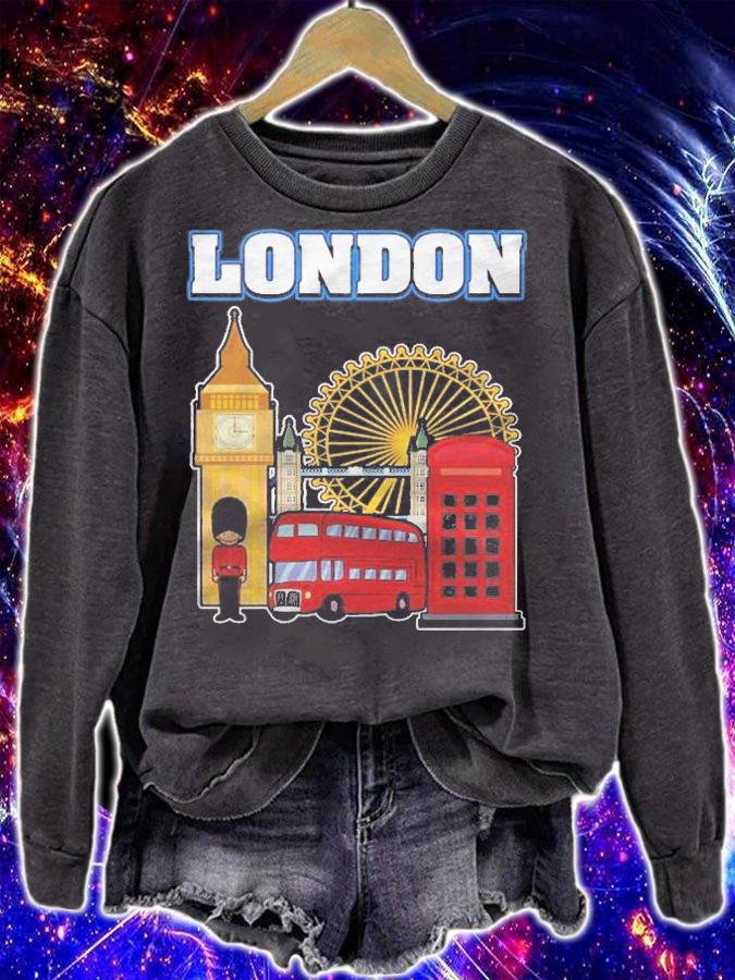 London Hooded For Women Men Shirt