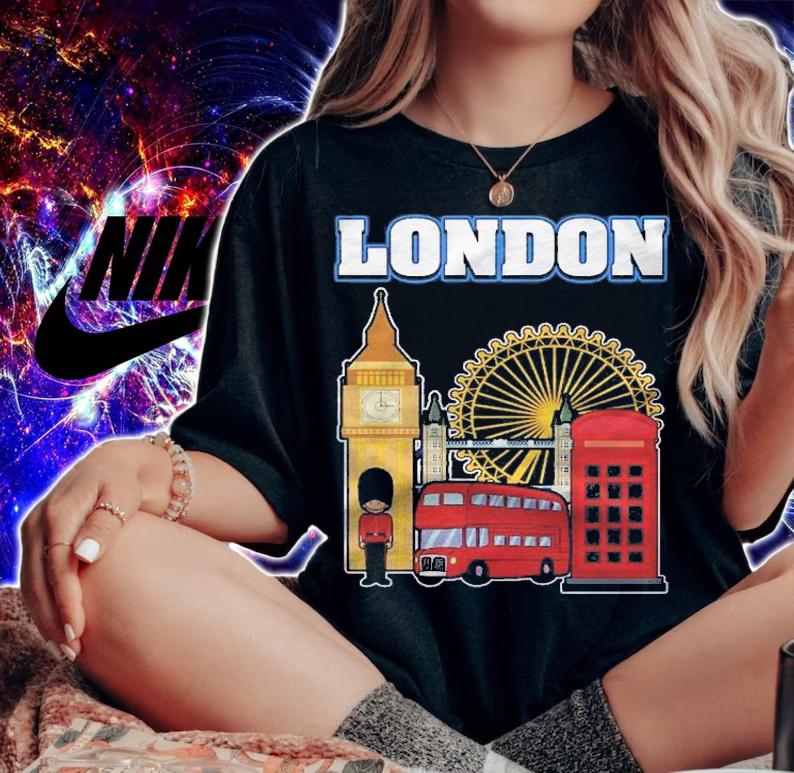 London Hooded For Women Men Shirt