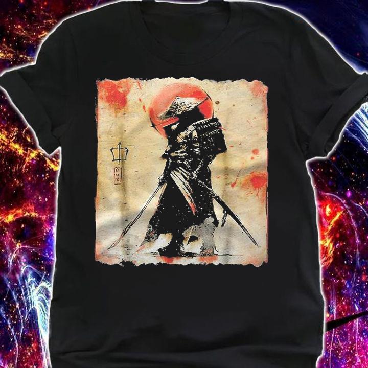 Samurai Japanese Retro Art Print Bushido Shirt shirt