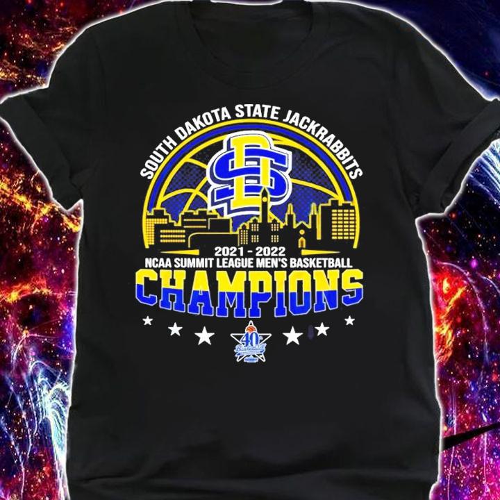 South Dakota State 2021-2022 NCAA Summit League Men's Basketball Champions Shirt shirt