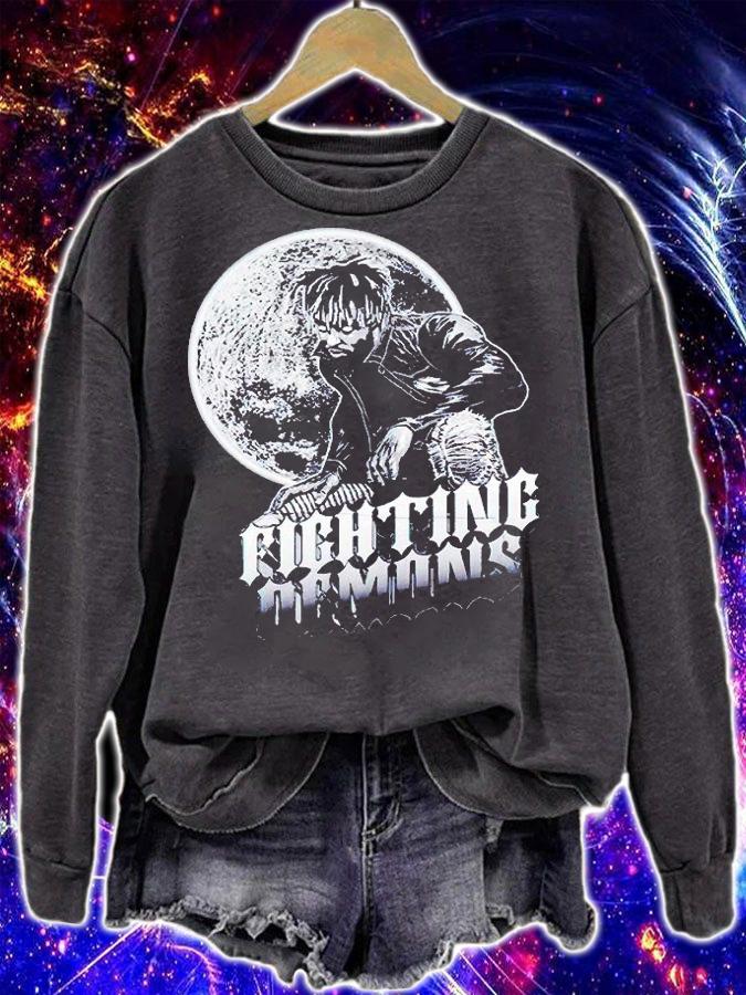 Juice Wrld Moonlight Fighting Demons T-shirt sweatshirt