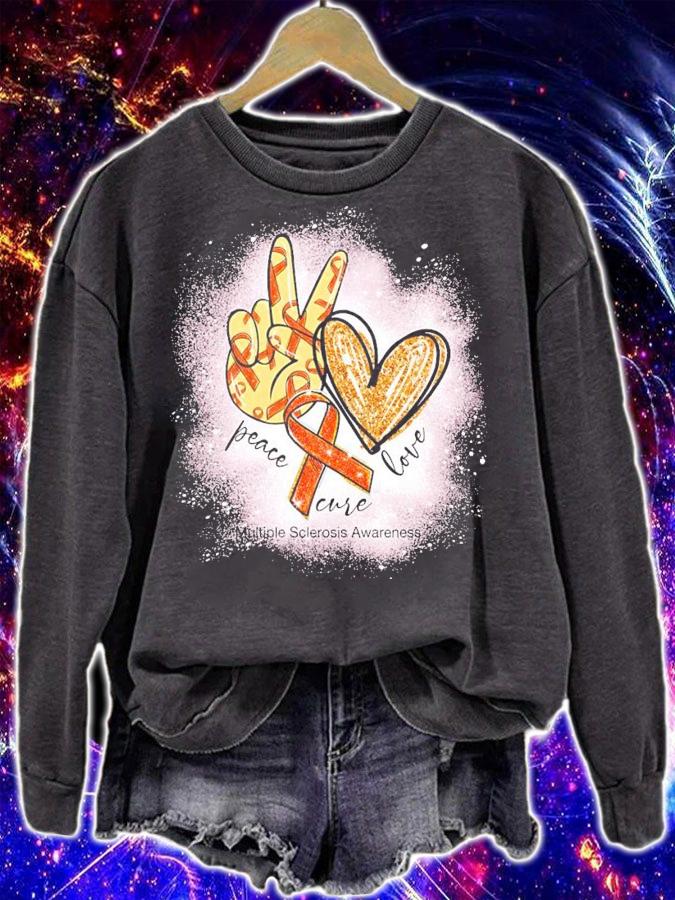 Peace Love Cure Yellow shirt