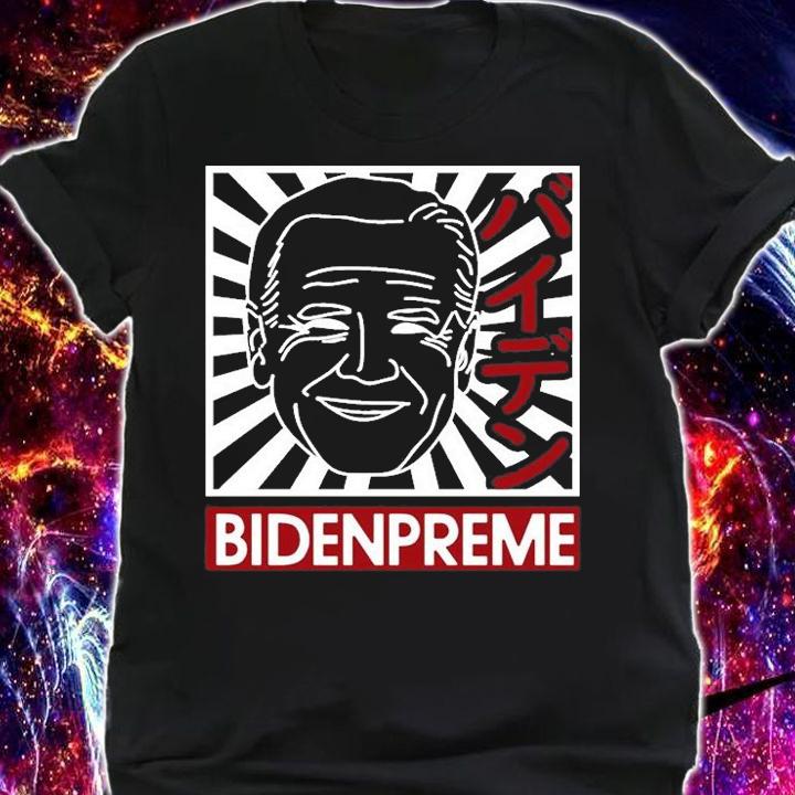 Pro Joe Biden Anime Manga T-Shirt shirt