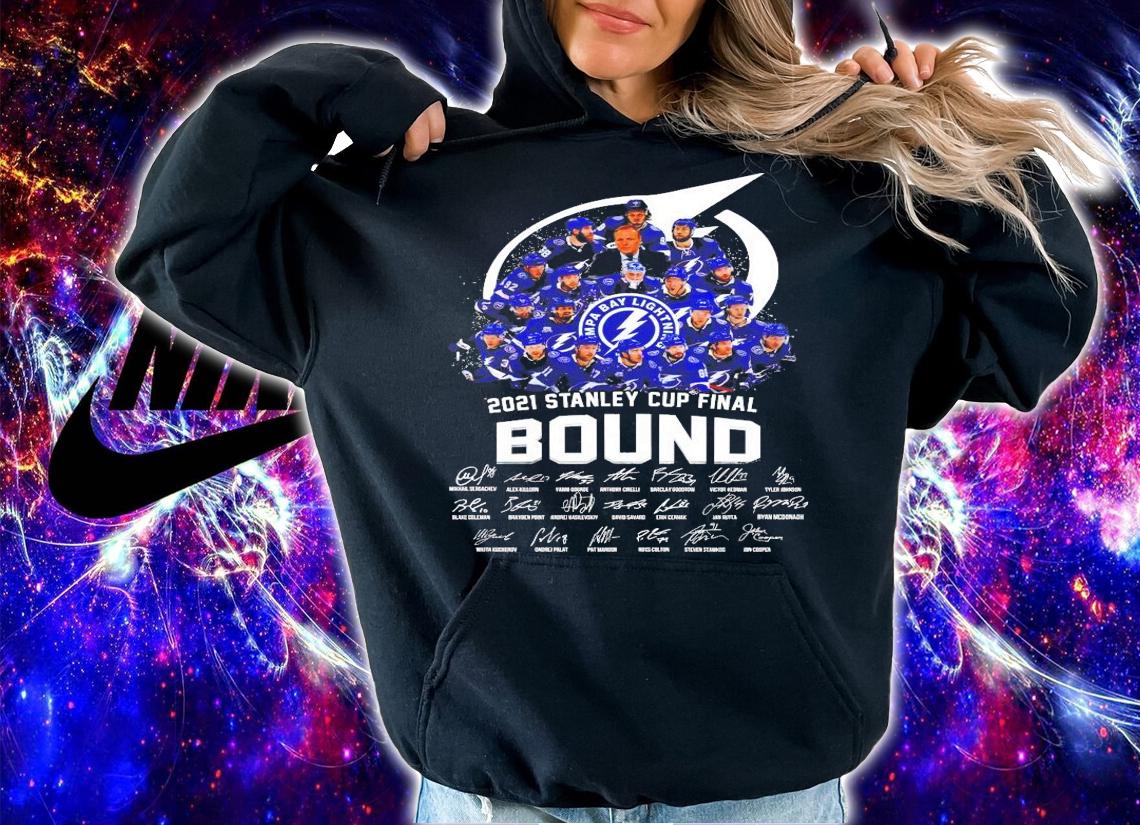 Tampa Bay Lightning 2021 Stanley Cup Final Bound singapore t-shirt
