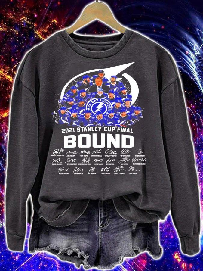 Tampa Bay Lightning 2021 Stanley Cup Final Bound singapore t-shirt