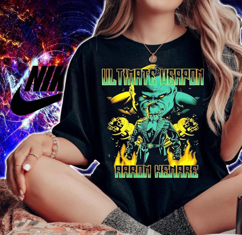 Ultimate Weapon Aaron Henare shirt
