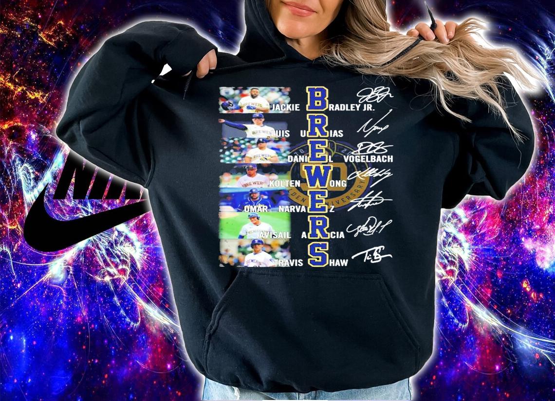 BREWERS team player signature shirt