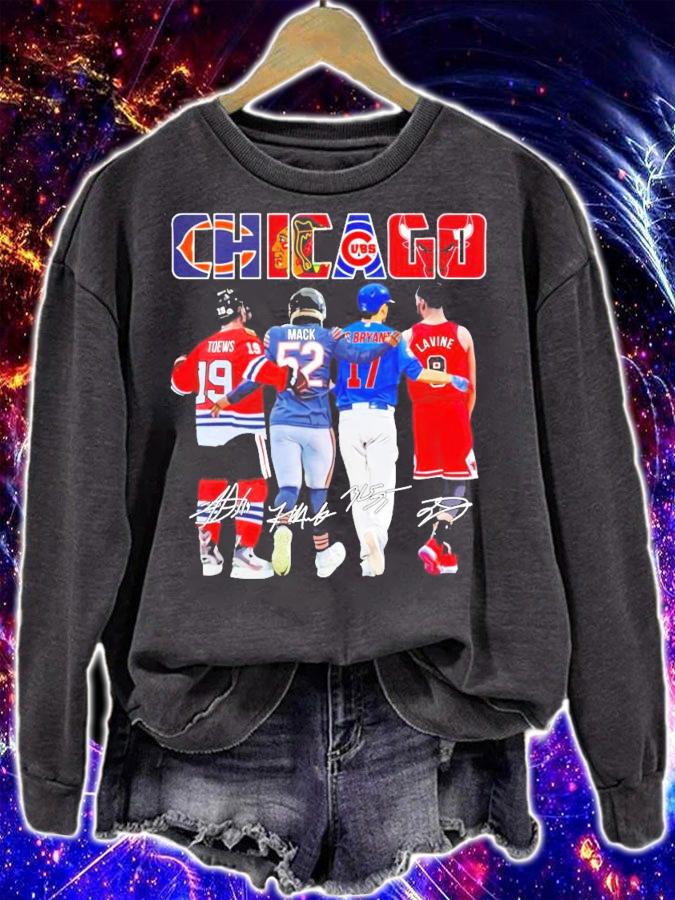 Chicago Toews Mack Bryant and Lavine signature shirt