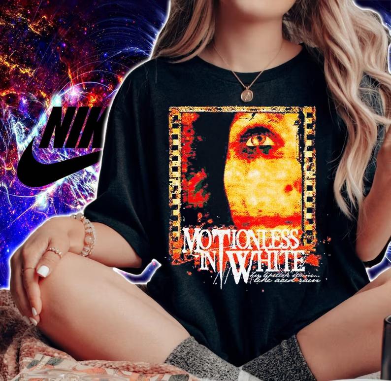 Motionless in White Timebomb lyrics T-shirt
