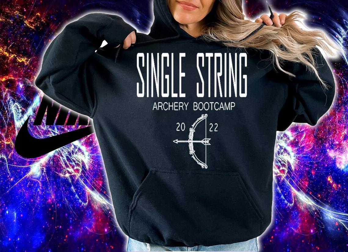 Single String Archery Bootcamp 2022 T-Shirt hoodie