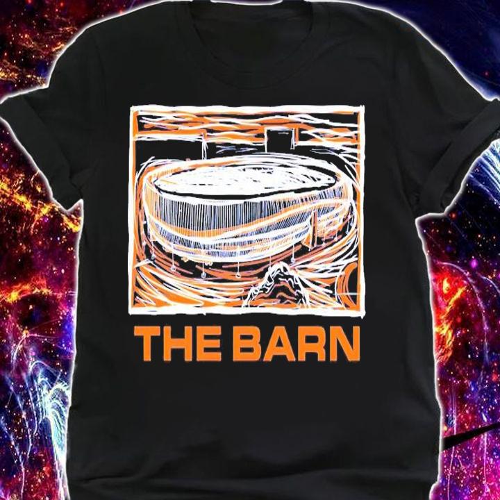 The Barn shirt, sweater hoodie and tank top