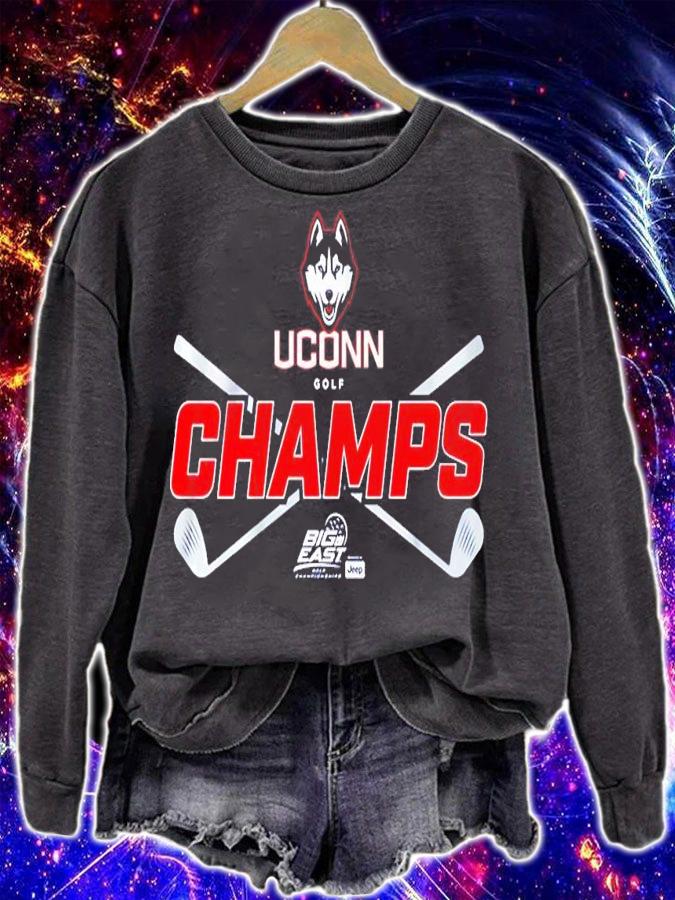 UConn Golf Champs Apparel Men's Golf shirt t-shirt sweatshirt
