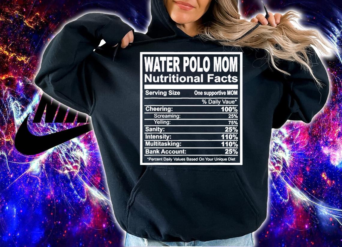 Water Polo Mom Nutritional Facts T-Shirt