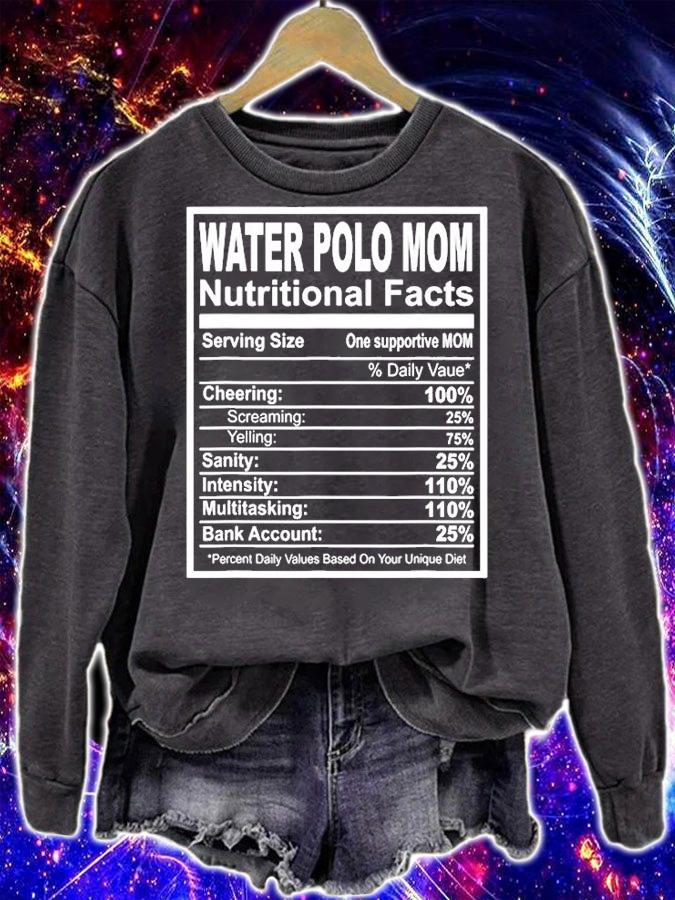 Water Polo Mom Nutritional Facts T-Shirt