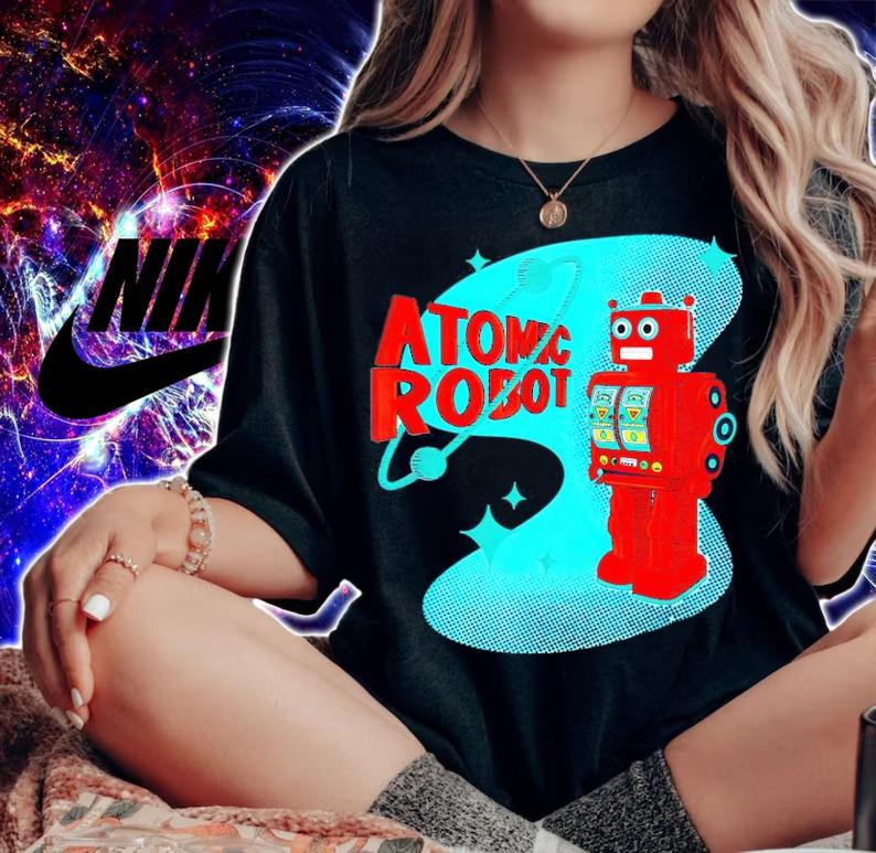 Atomic Robot Retro Toy shirt