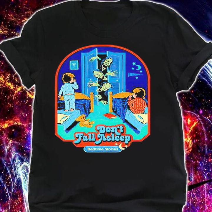 Don't fall asleep bedtime stories Halloween T-shirt shirt