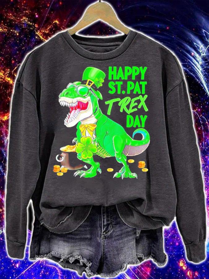 Happy St.Pat T-rex Day t-shirt