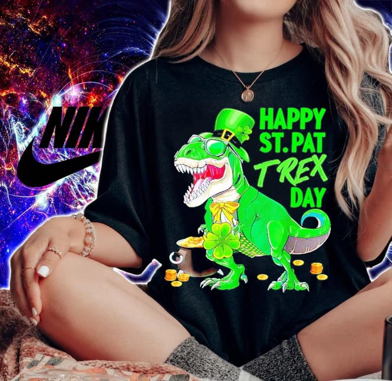 Happy St.Pat T-rex Day t-shirt