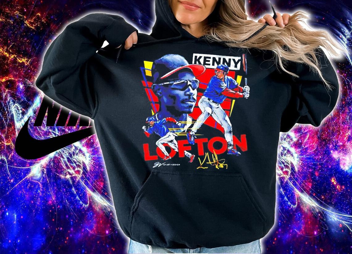 Kenny Lofton baseball signature shirt