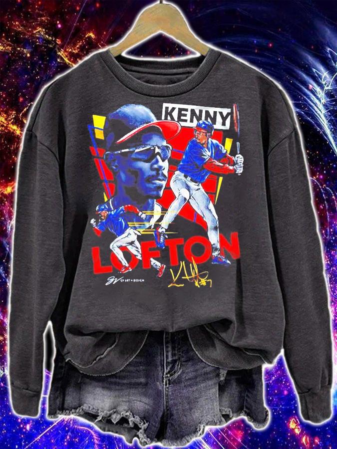 Kenny Lofton baseball signature shirt