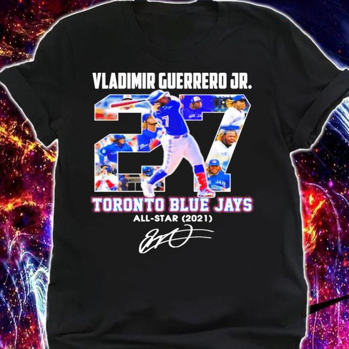 Vladimir Guerrero JR Toronto Blue Jays signature shirt