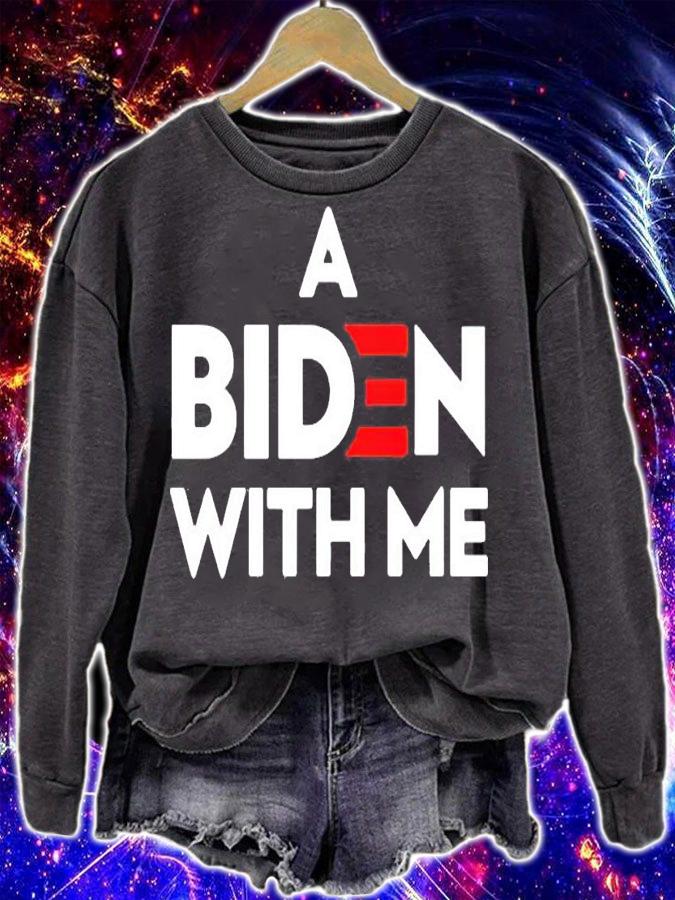 A Biden with me shirt