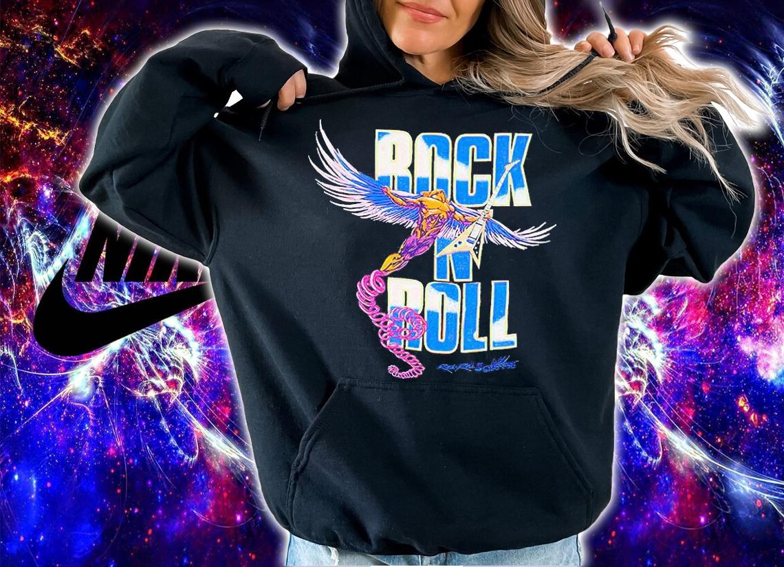 Angel Rock'N'Roll Wild Oats T-shirt hoodie