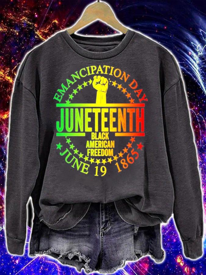 Emancipation day juneteenth black American freedom june 19th shirt