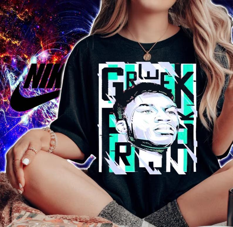Giannis Antetokounmpo Basketball shirt woman shirt