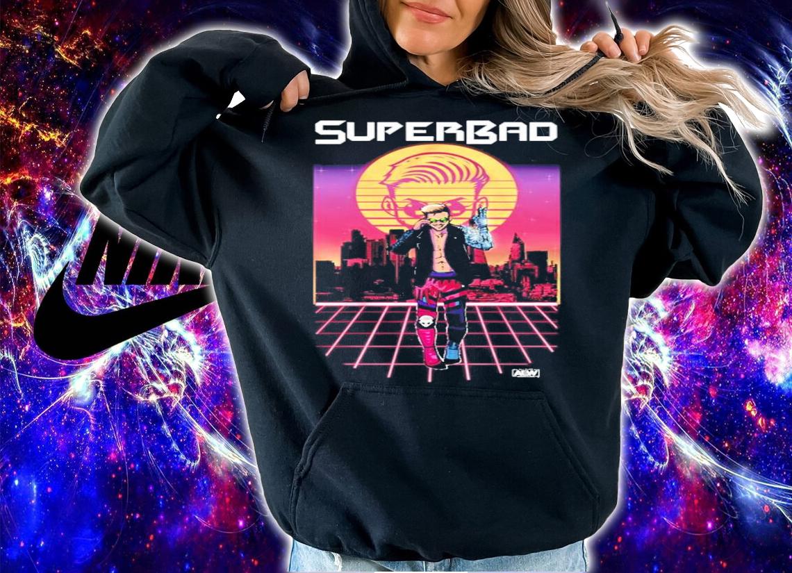 Kip Sabian SuperBad RoboArm shirt hoodie