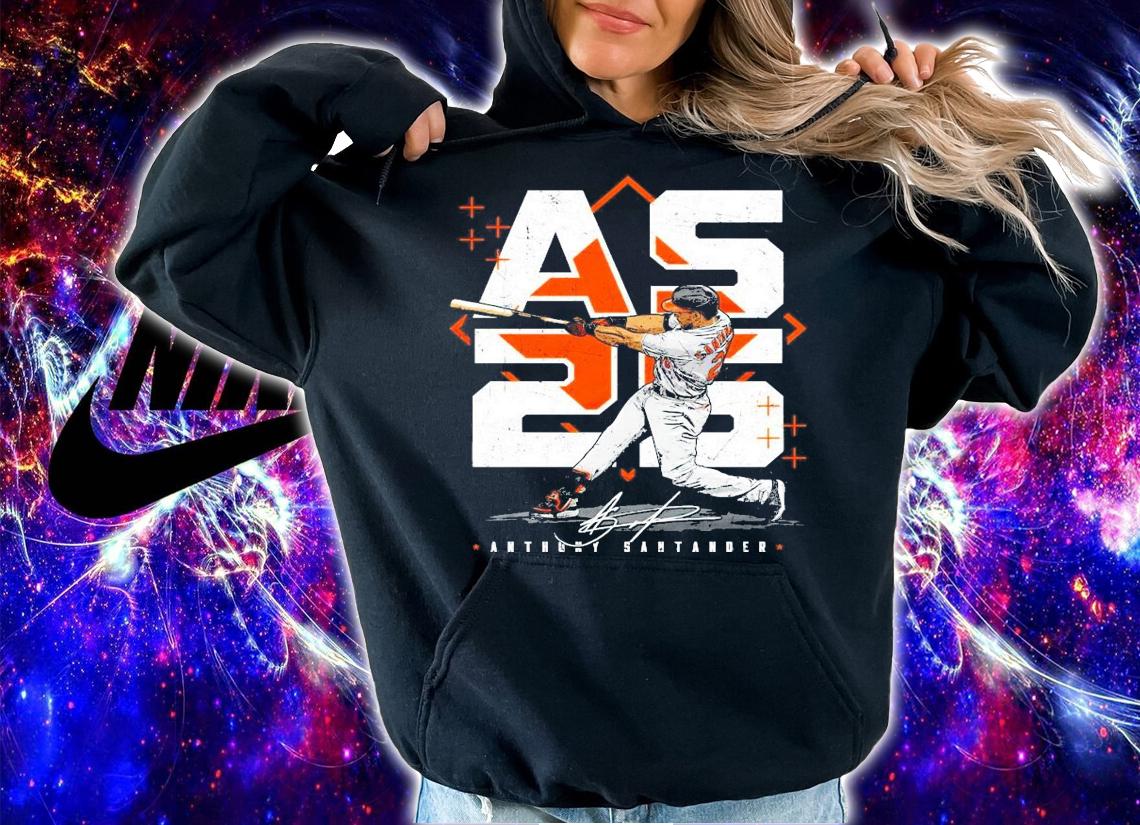 Men's Anthony Santander Baltimore Baseball signature shirt