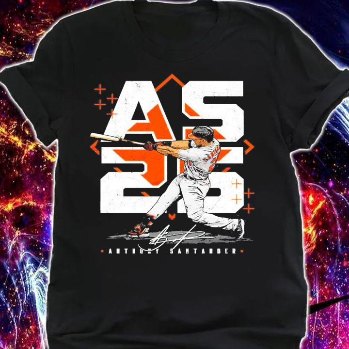 Men's Anthony Santander Baltimore Baseball signature shirt
