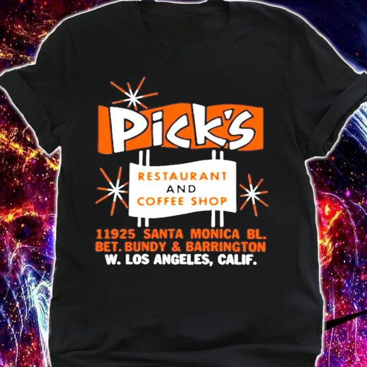 Pick's Restaurant and Coffee Shop shirt shirt
